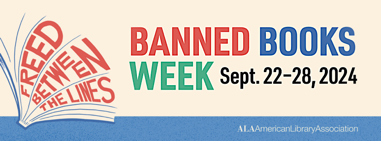 American Library Association Banned Books Week banner