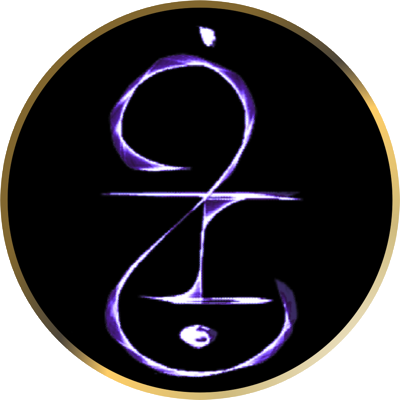 a sigil inside a gold ring