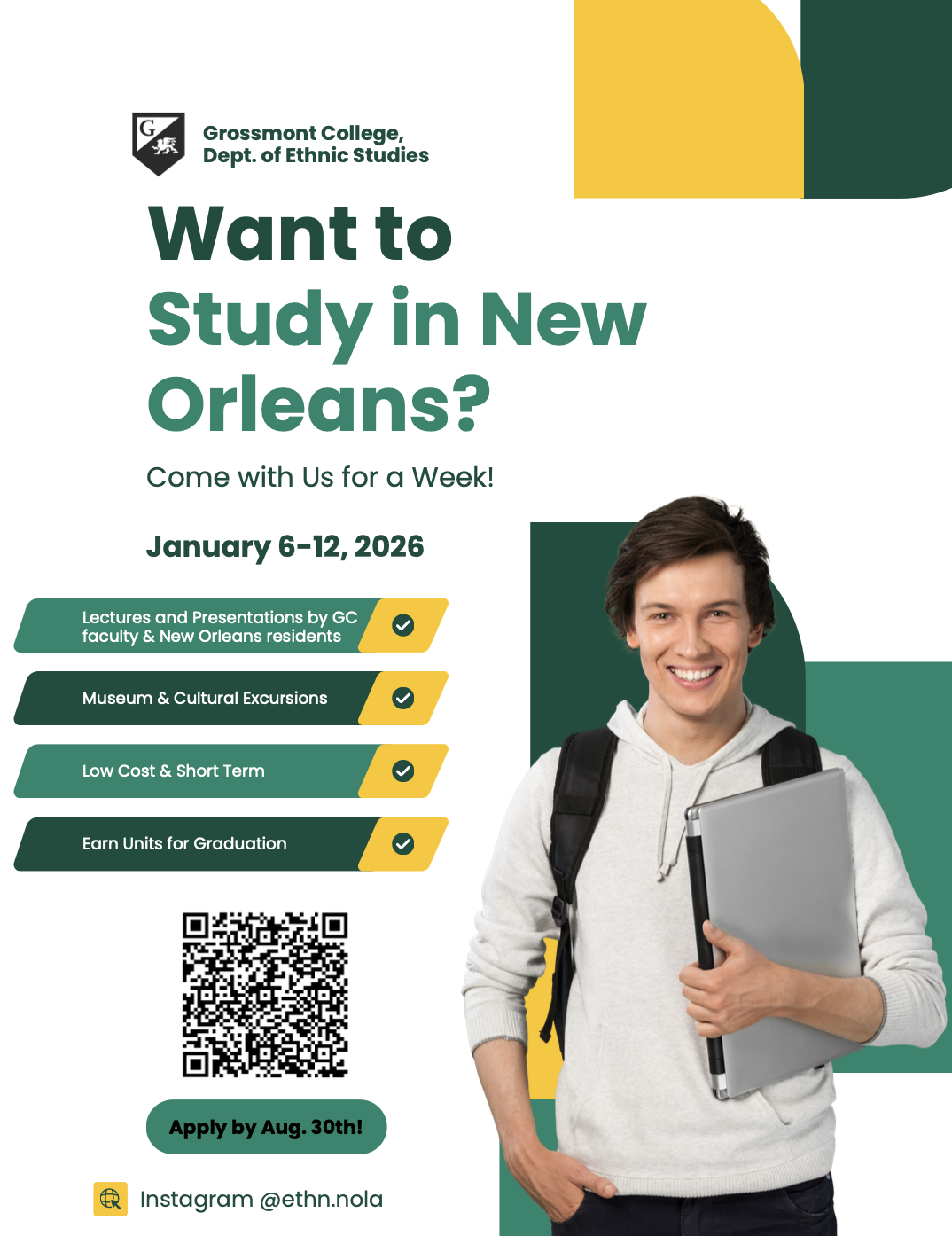 study away nola flyer