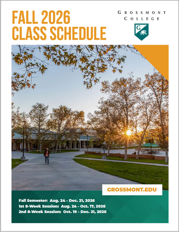 2026 - Class Schedule - Fall